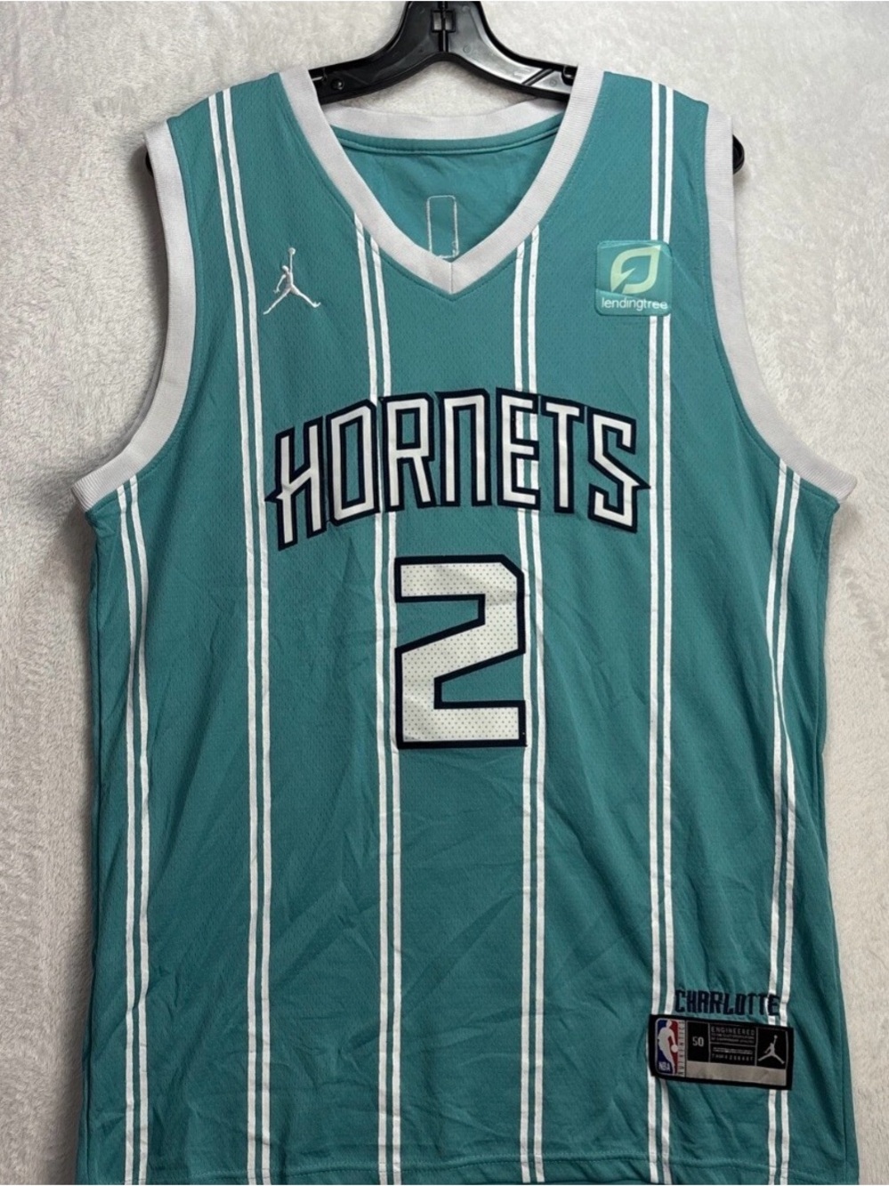 LaMelo Ball ROOKIE JERSEY!T Charlotte Hornets #2 size 50 (XL)